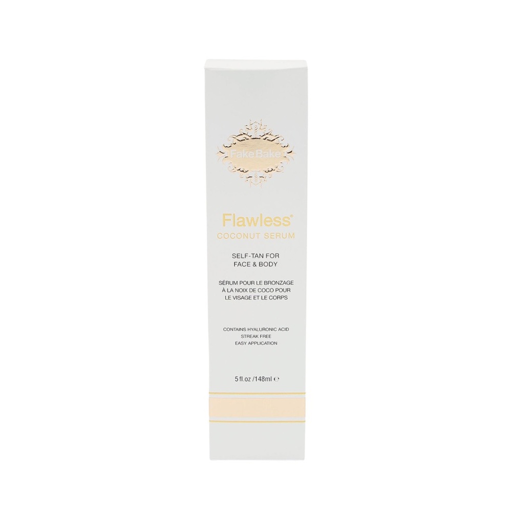 FAKE BAKE Flawless Coconut Serum Self-Tan for Face & Body 5 Fl Oz